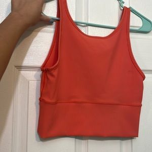 Lululemon power pivot ribbed tank top size 8